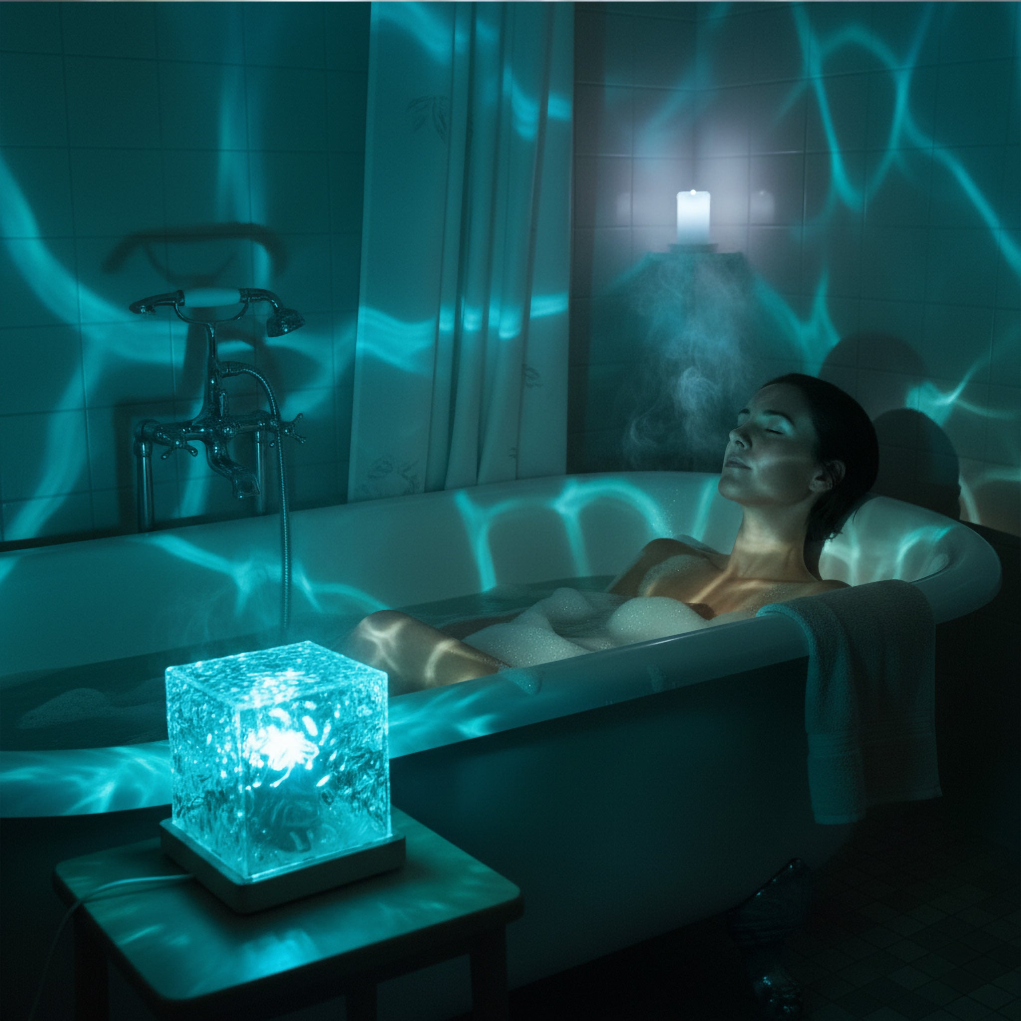 Lámpara Aurora Boreal — Lleva el océano a tu espacio