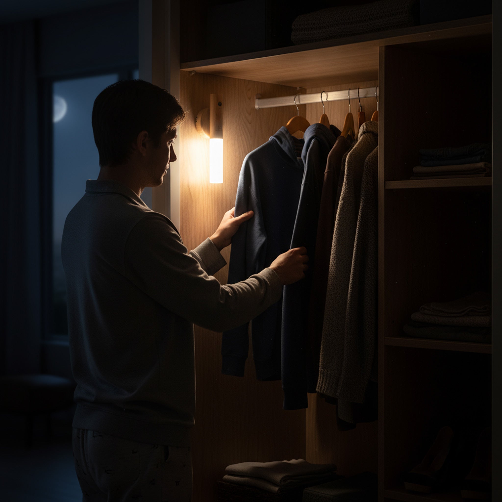 Barra de Luz Recargable con Sensor — Iluminación inteligente donde la necesites