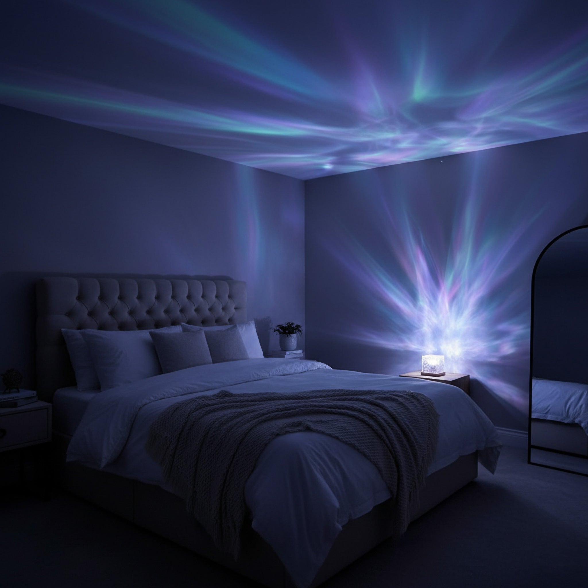 Lámpara Aurora Boreal — Lleva el océano a tu espacio