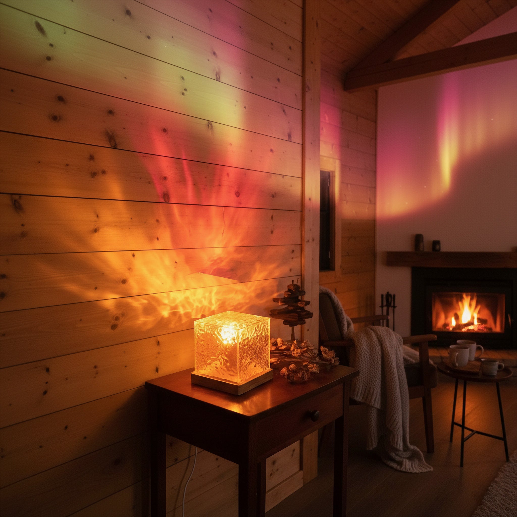 Lámpara Aurora Boreal — Lleva el océano a tu espacio