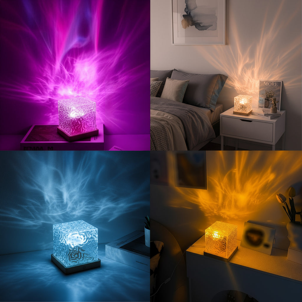 Lámpara Aurora Boreal — Lleva el océano a tu espacio